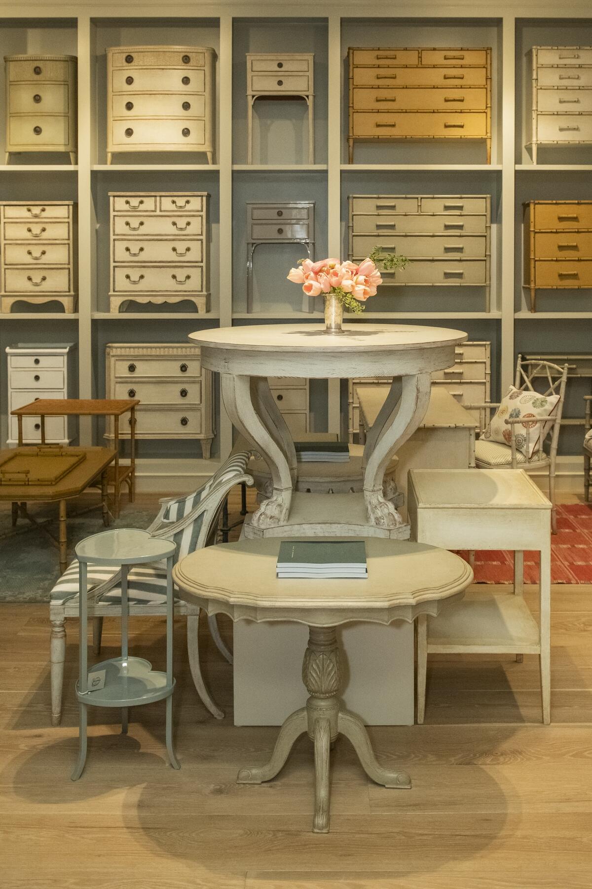 The new space has three designated furniture rooms The new space has three designated furniture rooms