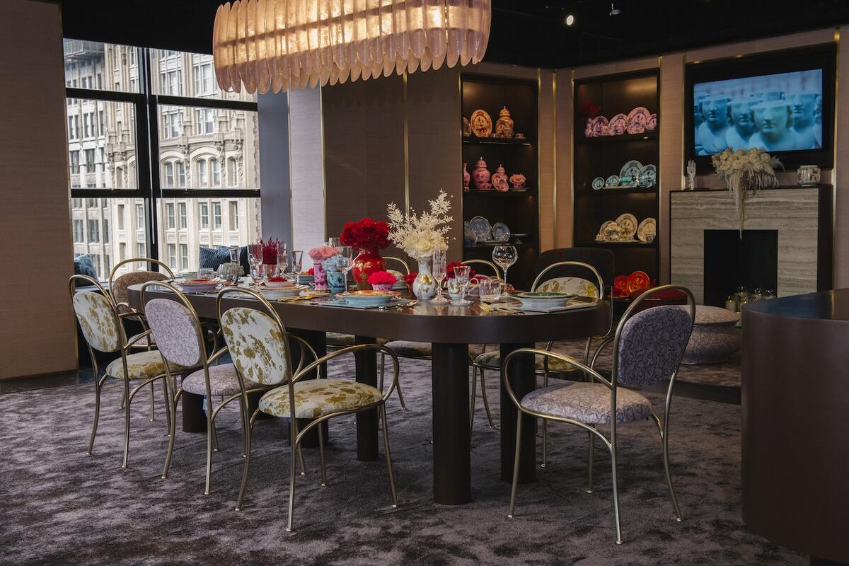 Italian porcelain brand Ginori 1735 unveiled its New York showroom, its first outside of Italy Italian porcelain brand Ginori 1735 unveiled its New York showroom, its first outside of Italy