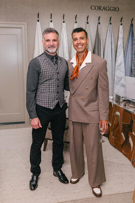 Thibaut’s Sal Castelli and Kevin Benejam of Sanderson