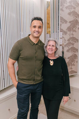 Thibaut’s Tarik Janibi and Roberta Levine of Janovic NYC