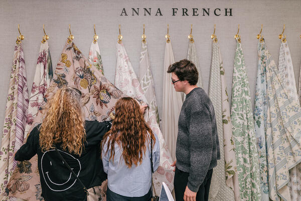 Designers explored Thibaut’s extensive product offerings
