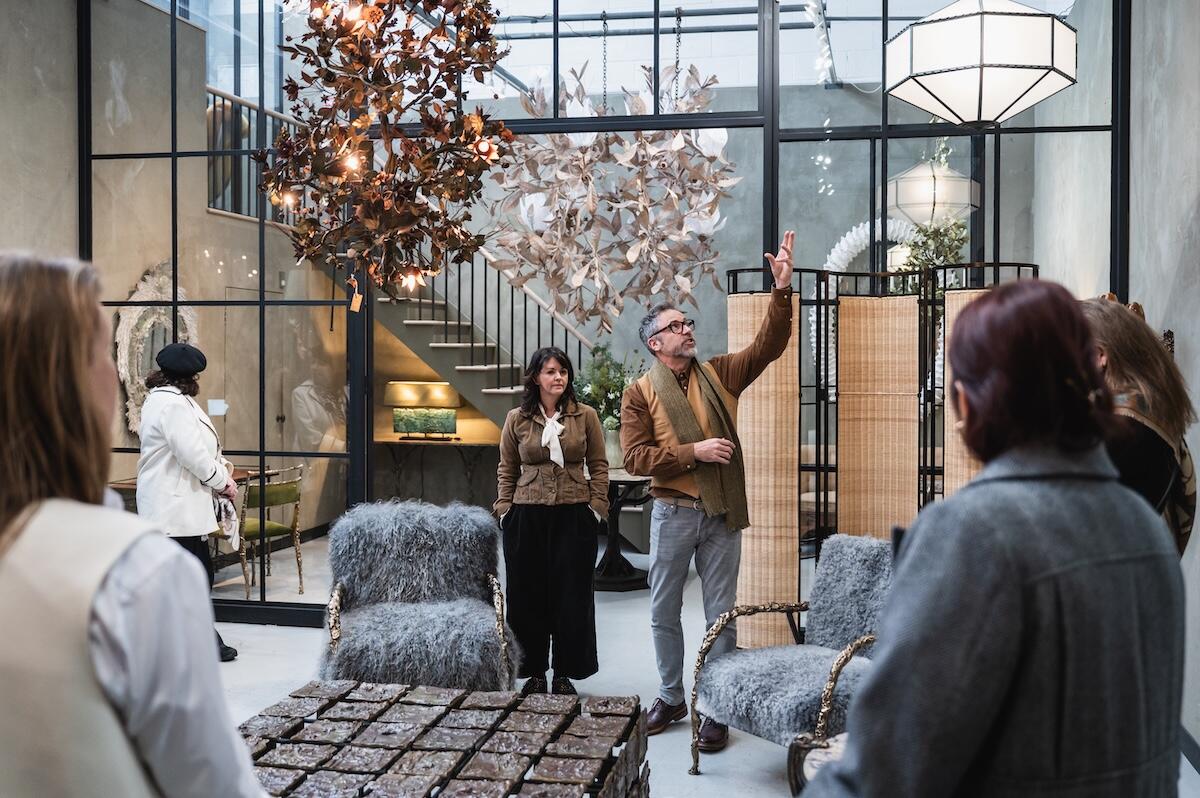 Inside the Cox London showroom in London during last year's edition of Design Destination London Inside the Cox London showroom in London during last year's edition of Design Destination London