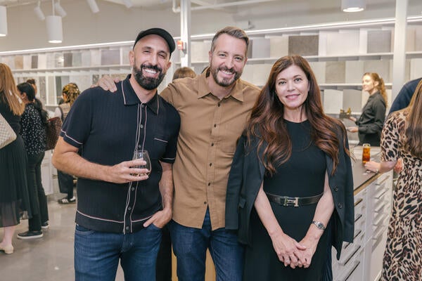 Jordan Slocum, Barry Bordelon and Andrea Bozeman