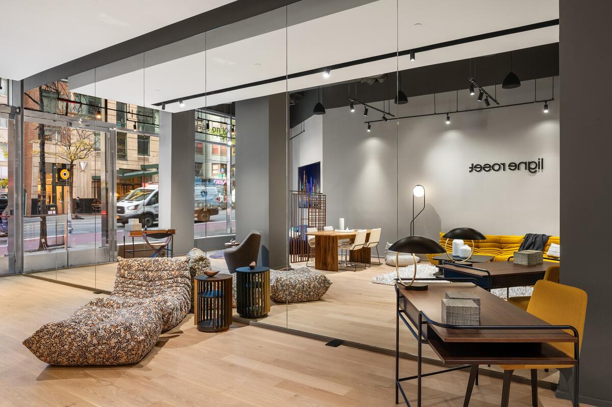 A new Ligne Roset showroom has opened in New York’s Midtown East A new Ligne Roset showroom has opened in New York’s Midtown East