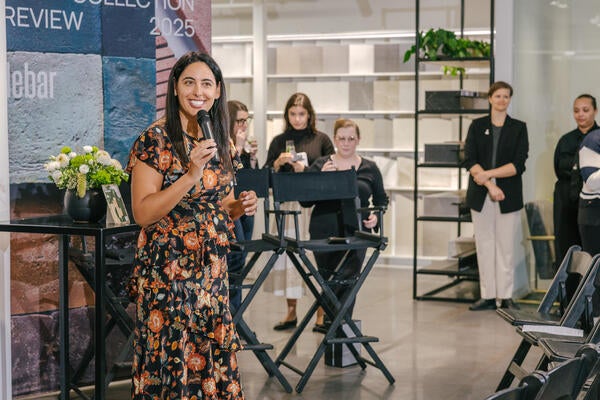 TileBar’s Steph Pandey welcomes guests